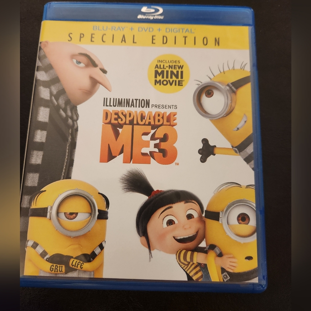 Despicable Me 3 Special Edition Blu-ray